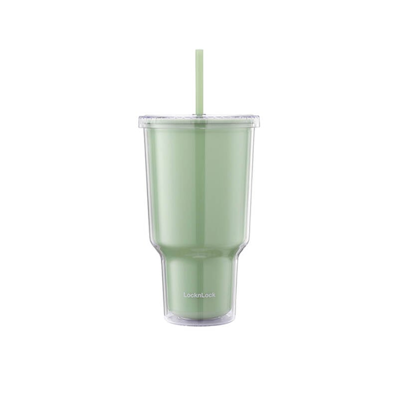Ly Nhựa 2 Lớp Locknlock 1L - 2 Màu (Xanh Da Trời, Xanh Mint) - HAP527 image number null